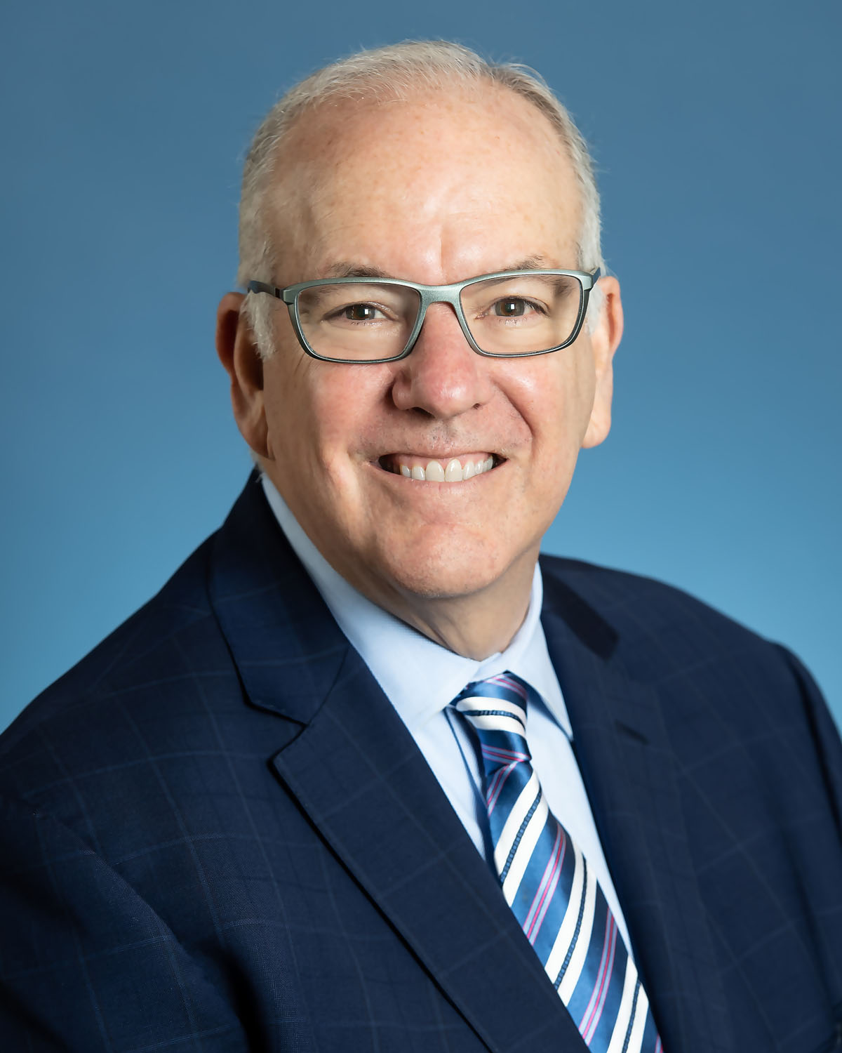 Professional headshot photo of Jay S. Feldstein, DO '81, President and CEO of PCOM